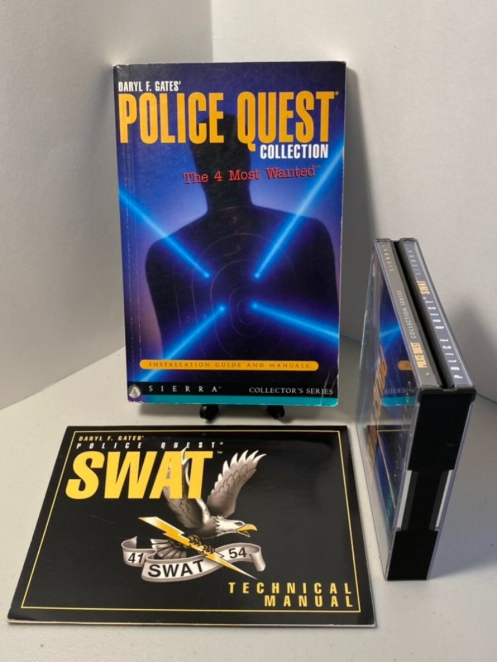 Police Quest Collection Series: The 4 Most Wanted + SWAT (PC, 1995, Sierra)